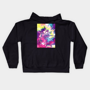 Tie Dye Abstract Art Kids Hoodie